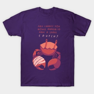 crippled crab crutch T-Shirt